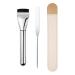 Eventerde Flat Foundation Brush Flat Head Concealer Brush for Liquid Makeup - Ergonomic Handle Makeup Tool for Dormitory Travel Business Trip Home