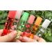 1/2/3 parts Lip oil set for teenage girls roll on lip gloss sets for women fruity flavors lip plumper moisturizer clear lip balm gift set for dry cracked lips