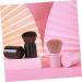Baluue Face Powder Highlighters Makeup Highlighter Face Buffing Brush Loose Powder Pink 8.3x3.3cm Pink - Buy Online on GoSupps.com