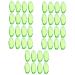 Alipis 40 Pcs Simulation Cucumber Slice Fake Vegetable Decorations Kids Artificial Lemons Lifelike Photo Props Kid Toy Greenery Decor Green Decorations Models Basket Pvc Child Food Play