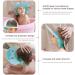 Adjustable Baby Shower Cap for Kids - Blue Silicone Hair Washing Shield for Infants and Toddlers - Buy Online on GoSupps.com