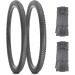 2 Pack 24/26x1.95 Inch Bike Tire Folding Bead Replacement - MTB Mountain Bicycle Tire Set with Tubes and Levers - Buy Online on GoSupps.com