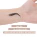 4D Waterproof Eyebrow Stickers - 6 Sheets, 66 Pairs Black, Arch Style for Women and Girls - Buy Online on GoSupps.com