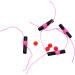 Thill Premium Bobber Stops - 40 Pack, Hot Pink | Fishing Floats Accessories - Buy Online on GoSupps.com