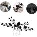 PLAFOPE hair clip for wedding alloy bridal wedding headwear rhinestone hair comb - Buy Online on GoSupps.com