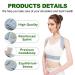 Posture Corrector for Women - Invisible Back Brace for Hunching Adjustable Upper Back Support to Relieve Shoulder & Neck Pain (Large - Buy Online on GoSupps.com