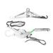 Hardened cervical traction frame adjustable neck support for cervical vertebrae fixation gear nude correction pain relief