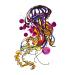SanerLian Jellyfish Watercolor Temporary Tattoo Sticker Set of 12 - Ocean Waterproof Kids Party Decorations - Buy Online on GoSupps.com