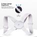Uxsiya Comfortable Back Straightener - Adjustable Posture Corrector with Smart Alert for Improved Posture | International Shipping Available - Buy Online on GoSupps.com