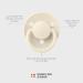 BIBSE de Lux BPA-Free Cherry Shape Silicone Pacifier 2-Pack for 0-36 Months Made in Denmark | Eloise Baby Blue - Buy Online on GoSupps.com