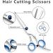 Hair Cutting Scissors Set Professional Haircut Scissors Kit Hair Beard Trimming Thinning Barber Scissors Set Hair Cutting Shears for Men Women Kids Adults Pets Home Salon Barber Cutting Kit Blue - Buy Online on GoSupps.com