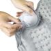 Mobiclinic Heating Pillow for Back Shoulder & Neck - Energy Efficient 3 Temperature Levels 62x43cm - European Brand Gray Heating Pillow for Muscle Relief - Buy Online on GoSupps.com