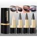 Ayky Long Wear Gel Eyeliner Natural Black Eyeliner Cream Waterproof Smokey Eyeshadow Palette Stick Smudge Proof Liquid Eyeliner Pencil for Daily or Party Looks (4 Color) - Buy Online on GoSupps.com