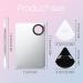 AHQiZFX 10-in-1 Makeup Spatula and Powder Puff Set with Professional Cosmetic Palette Triangle Puff for Eye Shadow Spatula Facial Cosmetic Makeup Tool for Eyelashe Body - Buy Online on GoSupps.com