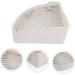 BESPORTBLE Small Pet Ceramic Toilet Cat Toilet Bunny Toilet Bunny Litter Bunny Cage Toilet Bins White Ceramics 24x18.5cm White - Buy Online on GoSupps.com