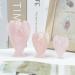 Lovionus89 Rose Quartz Guardian Angel Statue - Hand-Carved Healing Crystal Decor | 5cm 50mm Unique Figurine - Buy Online on GoSupps.com