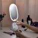 WILIT Vanity Mirror with Lights - LED Lighted Makeup Mirror with Magnifying Mirror 8.27 Inch - Dimmable Lighting & Wireless Charger - Buy Online on GoSupps.com