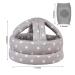 TORASO Baby Head Protector & Knee Pads for Crawling Infant Safety - Gray Star Design | Ages 6-36 Months - Buy Online on GoSupps.com