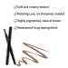 Boobeen Brow Definer Pencil Set - Waterproof Double-Headed Eyebrow Pencil with 4 Refills, Long Lasting Brown Shade - Buy Online on GoSupps.com