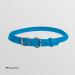 Collardirect Handmade Round Leather Dog Collar - Soft Padded Adjustable for Small & Large Dogs - Available in Black Pink Red Purple Blue (48-53 cm) - Buy Online on GoSupps.com
