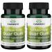 Swanson Full Spectrum Guar Gum 400 mg 60 Caps 2 Pack