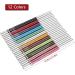 Natudeco 12 Colors Eyeliner Pencil Eye Shadow Pencil Waterproof Long Lasting Gel Eyeliner Eye Makeup with Ultra-Fine Tip - Buy Online on GoSupps.com