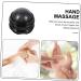 Hapinary Multifunctional Massage Ball | Yoga & Fitness Exercise Accessory - 6.5x6.1cm Black - Buy Online on GoSupps.com