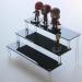 Premium Waoceo Acrylic Glasses Stand - Multi-Storey Jewelry & Sunglasses Rack | 20cm | Handcrafted Black Organizer for Watches - Buy Online on GoSupps.com