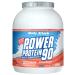 Body Attack Power Protein 90 - Strawberry Cream 2kg - multi -component protein powder made in Germany - with BCAA vitamins & l -carnitine - protein shake extra creamy taste good solubility strawberry (1 Pack)