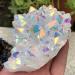 for Titanium Cluster Rainbow Aura Lemurian Quartz Crystal Specimen Point 1pc Stone Mineral Specimen - Buy Online on GoSupps.com