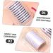 MERRYHAPY 2 Boxes Eyelash Strips Bulk Self Adhesive Lash Strips Self Adhesive Eyelashes Resin Glue Lash Strips Glue - Buy Online on GoSupps.com