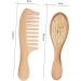 GAFOKI 2pcs Wool Wooden Kids Bath Set | Baby Hair Brush and Comb | Toddler Beech Brush | Newborn Baby Care Essentials - Buy Online on GoSupps.com