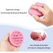 Silicone Scalp Massage Brush | Stimulate Hair Growth & Improve Blood Flow | Relaxing Pink Shampoo Brush - Buy Online on GoSupps.com