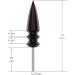 Sandalwood Leather Burnisher Bits 2-Pack for Rotary Tools - Pointed Tip & Multi Grooved Tips for Clean Edges in Leathercraft (Set A) - Buy Online on GoSupps.com