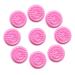 Minkissy 20-Pack Disposable Eyelash Adhesive Holders - Transparent Plastic for Easy Application & No Loss - Buy Online on GoSupps.com