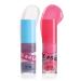 Real 2pcs lip plumper set large brush head lip gloss plumper natural lip gloss plumping lip gloss for fuller & reduces fine lines moisturizing lip plumping gloss for cracked & dry