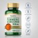 Piping Rock Turmeric Curcumin 500mg Capsules with Black Pepper Extract - 120 Count | Enhanced Absorption Herbal Supplement | Non-GMO & Gluten Free - Buy Online on GoSupps.com