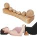 Psoas Muscle Release Tool with 6 Massage Heads Relaxation Tool Trigger Point Wood Therapy Massager For Releasing Back Bain