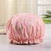 2 Pcs Double Layer Waterproof Bath Caps with Ruffled Edge - Flamingo Design for Girls and Women - Buy Online on GoSupps.com