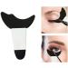 harayaa Make up Tools for Eyeliner Eyeliner Tool Eyeliner Stencils Silicone Eye Makeup Stencils black white handle - Buy Online on GoSupps.com