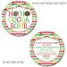 Christmas Ho Ho Cocoa Bomb Sticker Labels - Set of 40 2 Circle Stickers by AmandaCreation - Buy Online on GoSupps.com