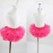 Hoolchean Baby Girls Fluffy Tutu Skirt with Diaper Cover Bloomer 2-3 Years Rosy - Buy Online on GoSupps.com