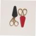 Fomiyes 3-St Shearing Head Cover - Premium Vaginal Scissors Protection & Storage PU Leather Bag - Buy Online on GoSupps.com
