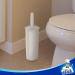 MR.SIGA Toilet Bowl Brush and Holder - Bathroom White 1 Pack - Buy Online on GoSupps.com