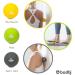 Bodhi Fascia Set - 3 Flexible Massage Balls for Whole Body Self-Massage | 6.5 cm Diameter - Buy Online on GoSupps.com