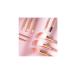 Buy Pink 10-Piece Makeup Brush Set with Spiral Handle & Storage Bucket - Soft Tools for Flawless Beauty | International Shipping Available - Buy Online on GoSupps.com