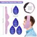 NEWGO Wisdom Tooth Cooling Compress - 4 Pack Cooling Pads for Post-Surgery Relief | Cold & Warm Compress for Wisdom Teeth Recovery (Purple) - Buy Online on GoSupps.com
