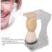 Haofy 3 Piece Men's Shaving Brush Set | Acrylic Holder & Nylon Bristle Kit | Softness & Quick Drying for a Smooth Shave - Buy Online on GoSupps.com