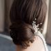 Easedaily Silver Rhinestone Bridal Hair Comb - Wedding Hair Accessory for Women - Buy Online on GoSupps.com