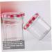 Zerodeko 6 pcs Transparent Can Honey Container Storage Kitchen Glass Food Sealed Bottleml Jar Sauce - Buy Online on GoSupps.com